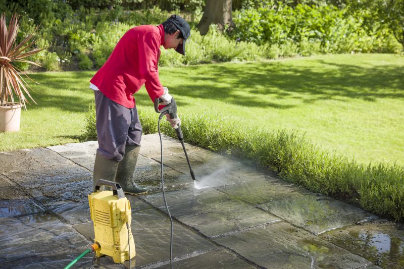 Concrete Patio Washing